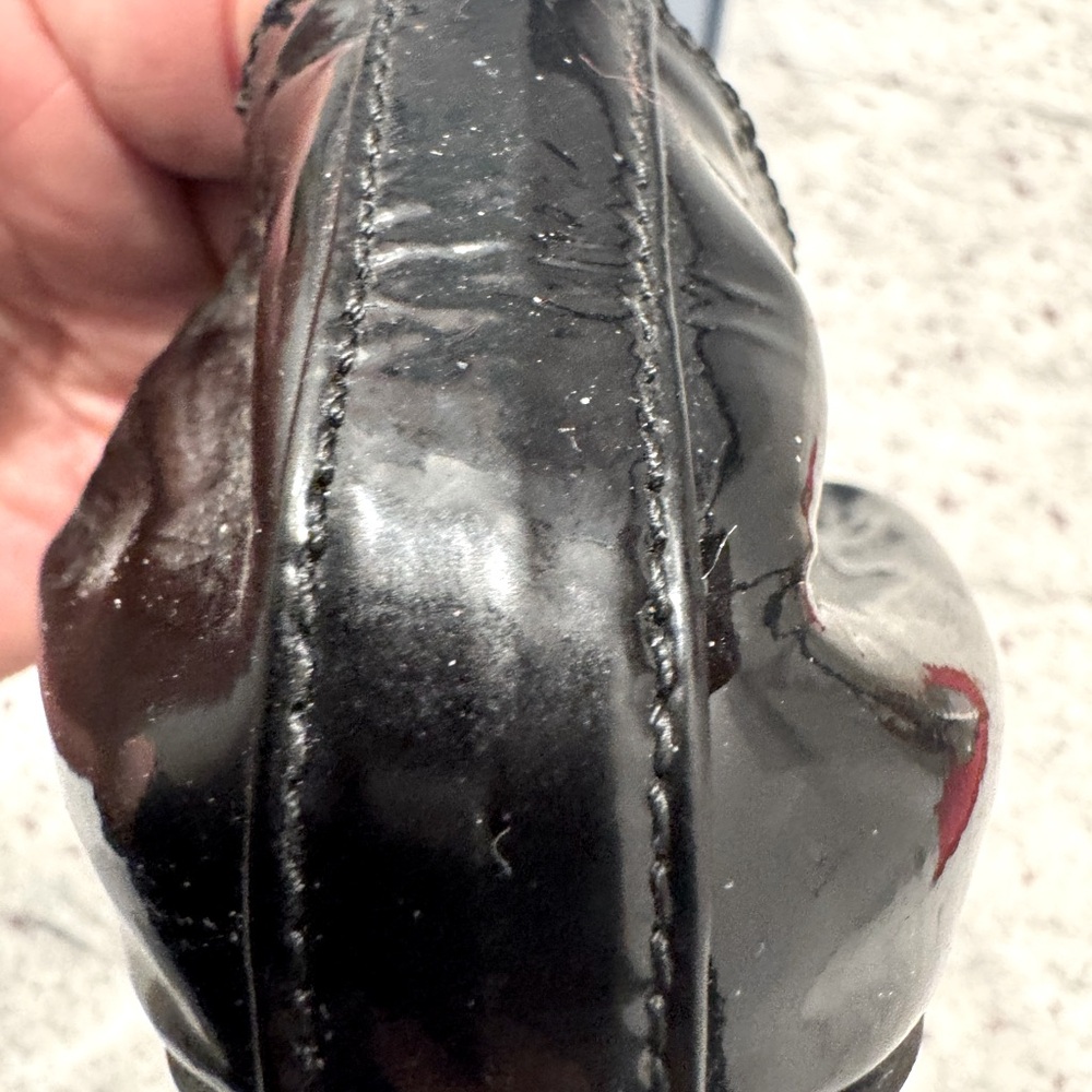 Lanvin patent leather ballet flat sz 40 - Picture 5 of 5